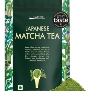 Heapwell Superfoods Japanese Matcha Green Tea Powder